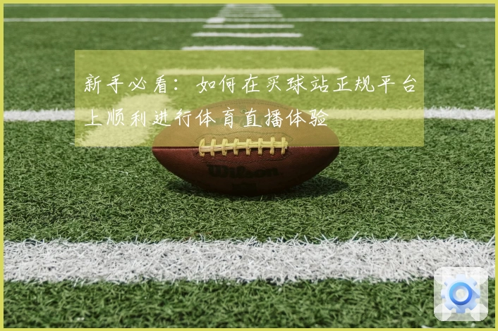 新手必看：如何在买球站正规平台上顺利进行体育直播体验